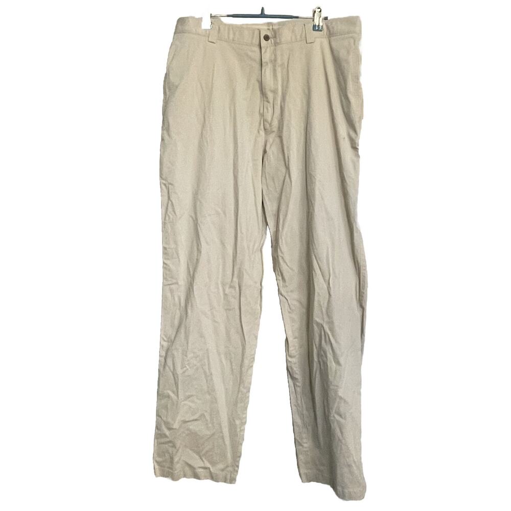 Tommy Bahama Pants Island Chino Casual‎ Fit Cotton Flat Front Mens 36x33 New